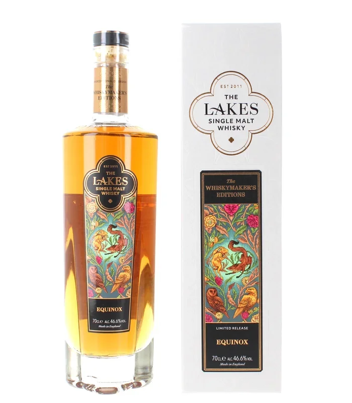 The Lakes Whiskymaker’s Editions Equinox Single Malt English Whisky – 70cl 46.6%