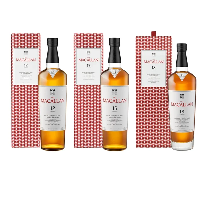The Macallan 18 & 15 & 12 Combo