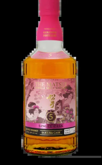 THE MATSUI WHISKY SINGLE SAKURA CASK JAPAN 5YR 700ML