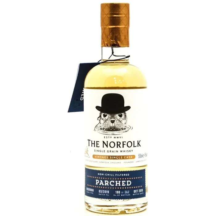 The Norfolk Parched Single Grain – 50cl 45%