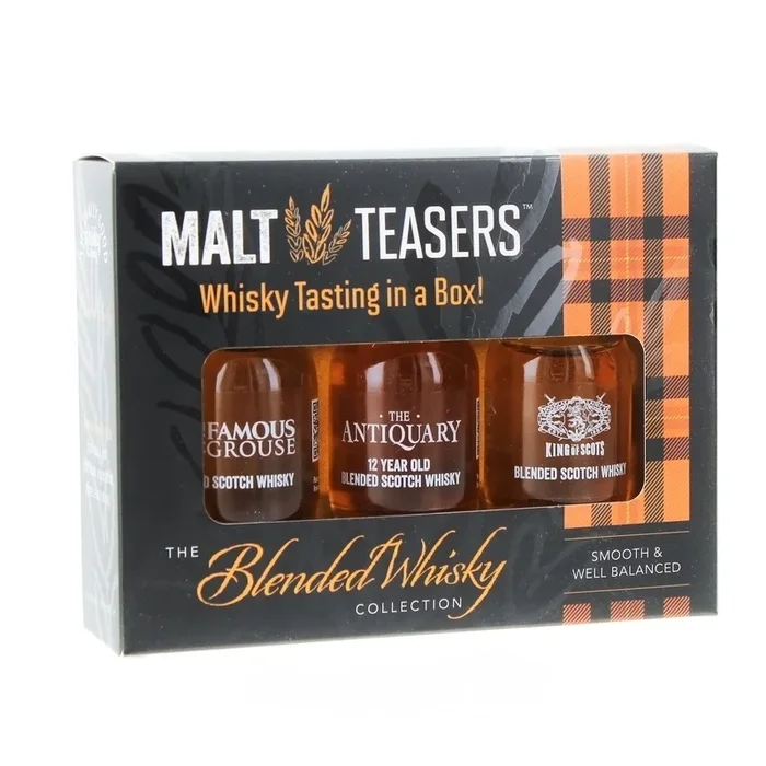The Scotch Whisky Tasting Pack – 3 Blended Scotch Whiskies – 3 x 3cl 42%