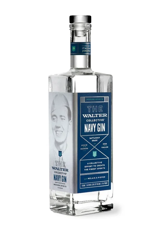 THE WALTER COLLECTIVE NAVY GIN BATTLESHIP GRADE OREGON 750ML