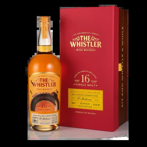 The Whistler 16 Year Old Palo Cortado Sherry Cask Finish Single Malt Irish Whiskey 700ml