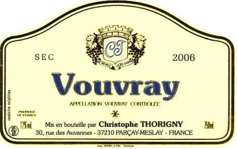 Thorigny Vouvray Sec – 2021 (750ml)