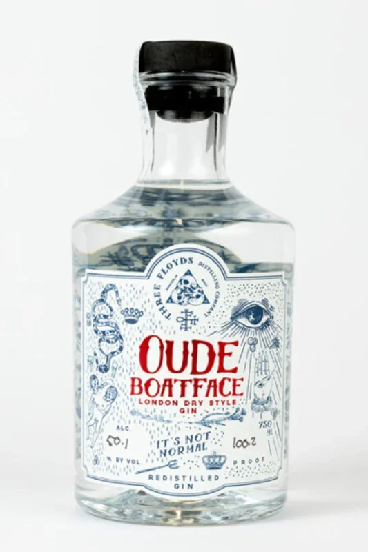 Three Floyds Distilling Oude Boat Face Gin