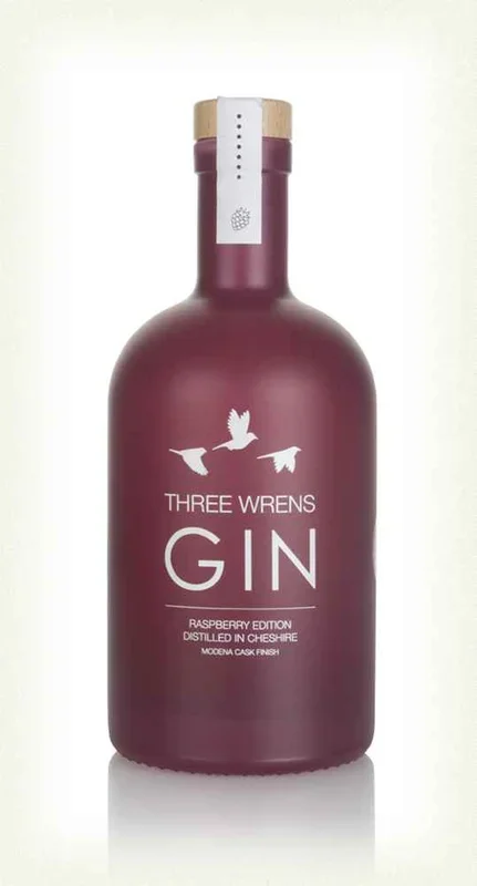 Three Wrens Raspberry Gin – Modena Cask Finish Flavoured Gin | 700ML