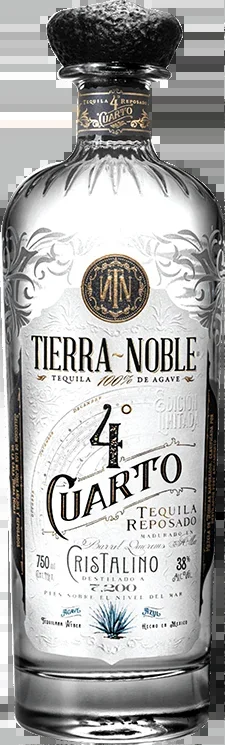 Tierra Noble Tequila 4 Cuarto Cristalino Reposado 750ml