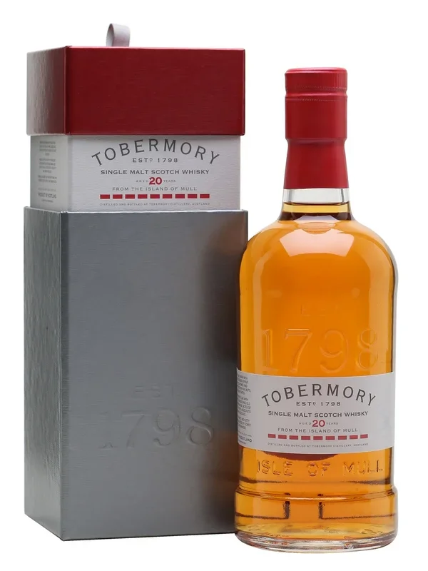 Tobermory 20 Year Old Sherry Cask Island Single Malt Scotch Whisky