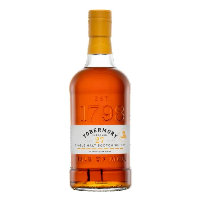 Tobermory 27 Year Old Single Malt Scotch Whiskey – Oloroso Cask Finish