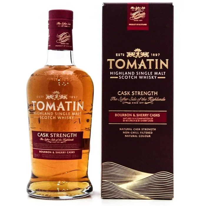 Tomatin Cask Strength – 70cl 57.5%