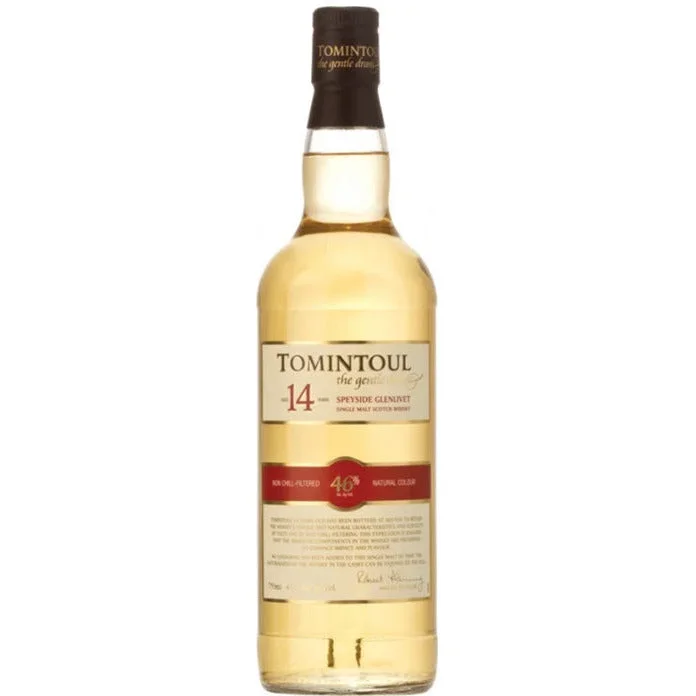 Tomintoul 14 Years Old Speyside Glenlivet Single Malt Scotch Whisky