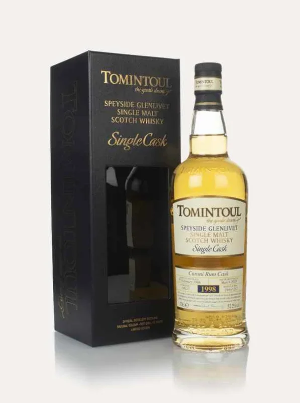 Tomintoul 22 Year Old 1998 (cask 338117) – Caroni Rum Cask Matured Single Malt Scotch Whisky | 700ML