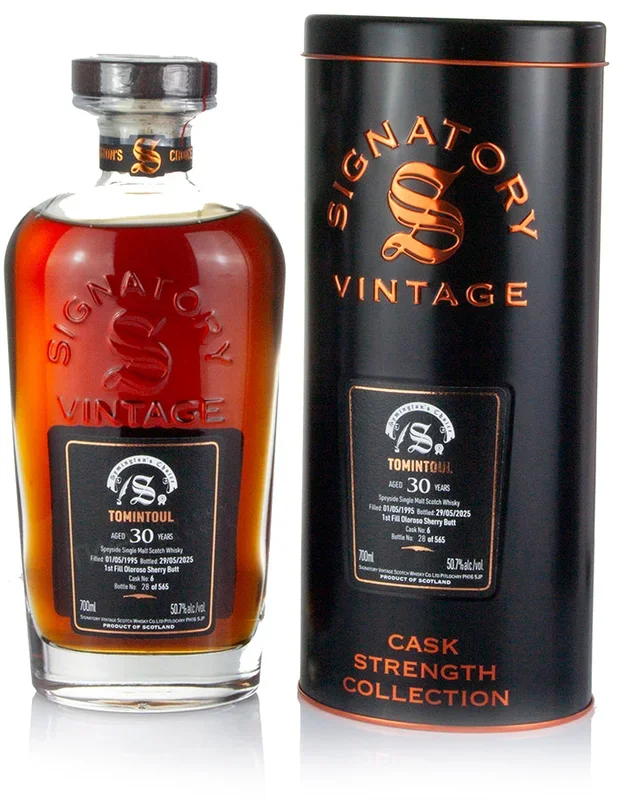 Tomintoul 30 Year Old 1995 Signatory Symington’s Choice