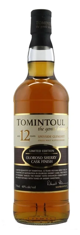 Tomintoul Single Malt Scotch 12 Year Old Oloroso 750ml