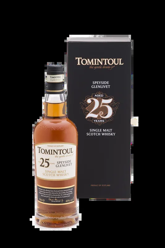Tomintoul Single Malt Scotch 25 Year Old 750ml