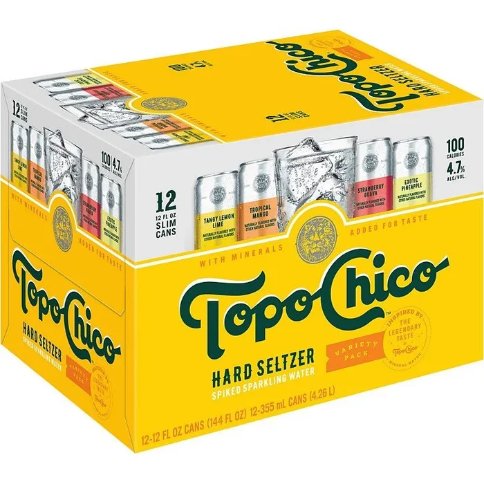 Topo Chico Variety Pack 12 Cans