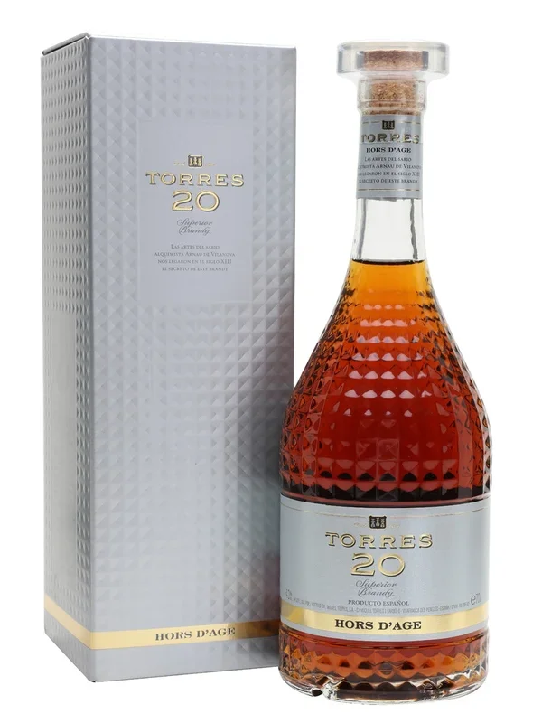 TORRES BRANDY 20 HORS D’AGE SPAIN 750ML