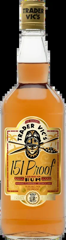 Trader Vic’s Private Selection 151 Proof Rum (1L)