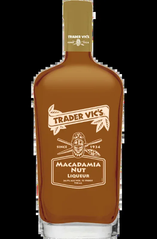 TRADER VICS LIQUEUR MACADEMIA NUT MINNESOTA 750ML
