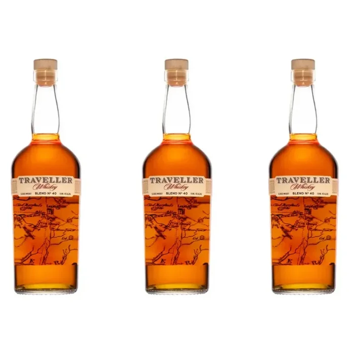 Traveller Blend No. 40 Whiskey by Chris Stapleton & Buffalo Trace 3-Pack