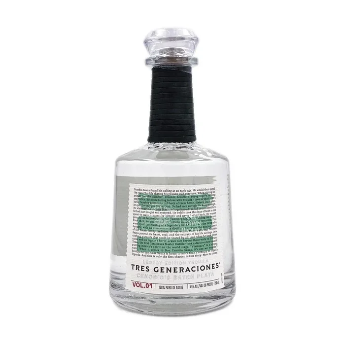 Tres Generaciones Legacy Edition Vol 1 Cenobio’s Plata Tequila