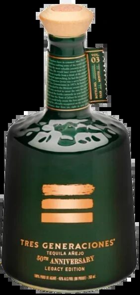 TRES GENERACIONS TEQUILA ANEJO LIMITED 50TH ANNIVERSARY LEGACY EDITION 750ML