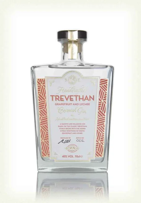 Trevethan Grapefruit and Lychee Cornish Flavoured Gin | 700ML