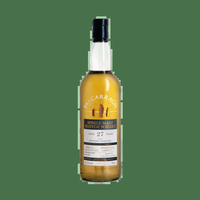 Tri Carragh Bowmore 27 Year Old Single Malt Scotch