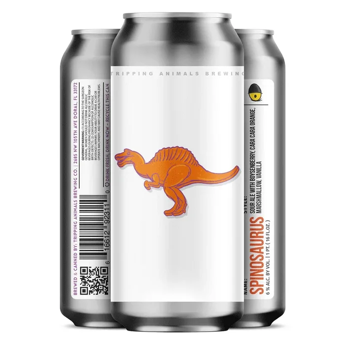 Tripping Animals Brewing Co. ‘Spinosaurus’ Sour Ale Beer 4-Pack