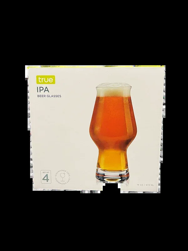 True IPA Beer Glass 4 Pack