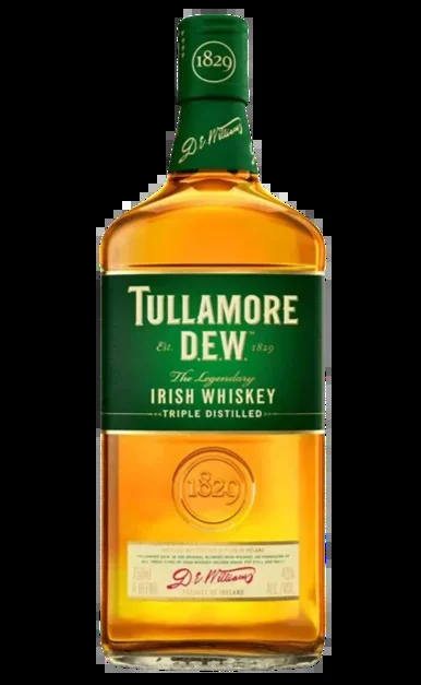 TULLAMORE DEW WHISKEY TRIPLE DISTILLED IRISH 1.75LI
