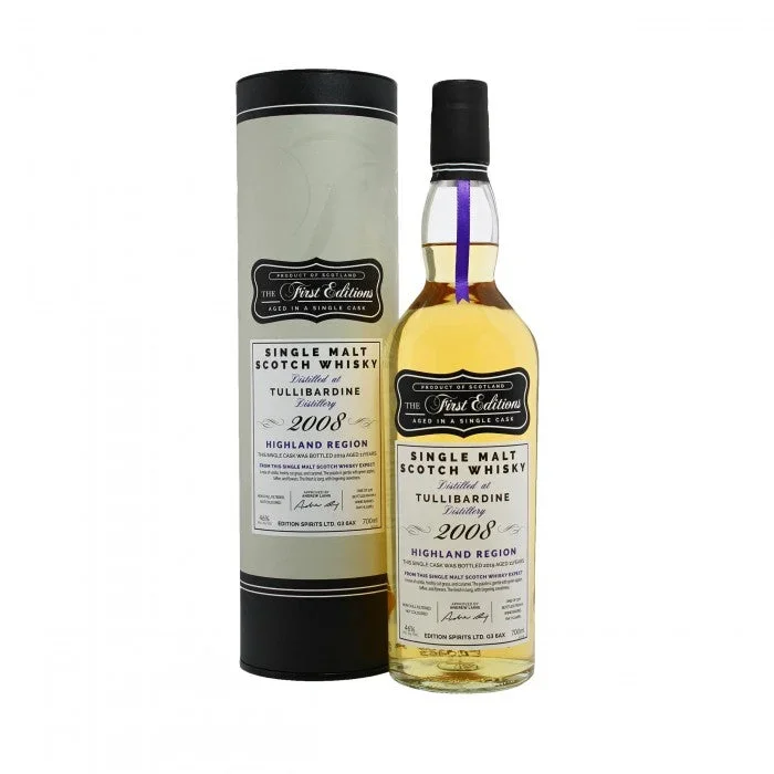 Tullibardine 2008 First Editions 11 Year Old Single Malt Scotch Whisky