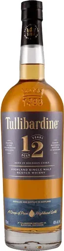Tullibardine Single Malt Scotch Whiskey 12 Year Old 750ml