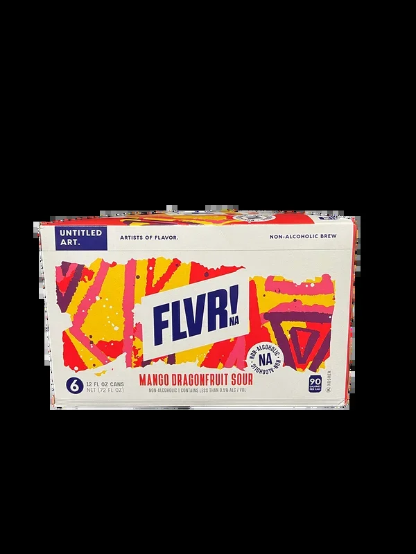 Untitled Art Non-Alcoholic Mango Dragonfruit Sour 6 Pack