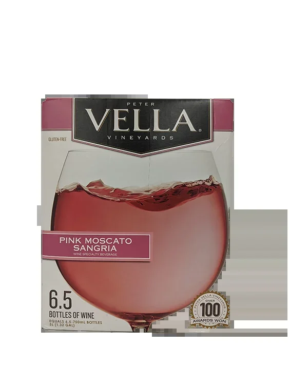 Vella Pink Moscato Sangria 5 L
