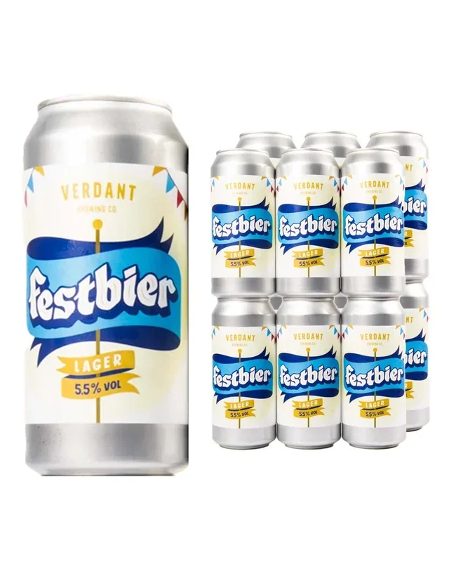 Verdant Festbier Lager Can Multipack, 12 x 440 ml