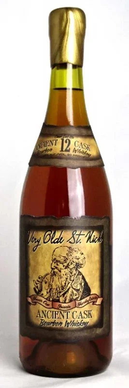 VERY OLD ST NICK BOURBON IN ANTIQUE BARREL KENTUCKY 12YR 750ML