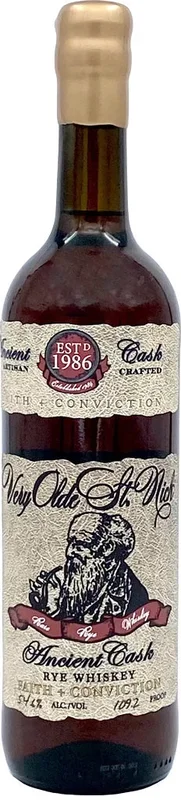 Very Olde St. Nick Faith & Conviction Rye Whiskey 750ml