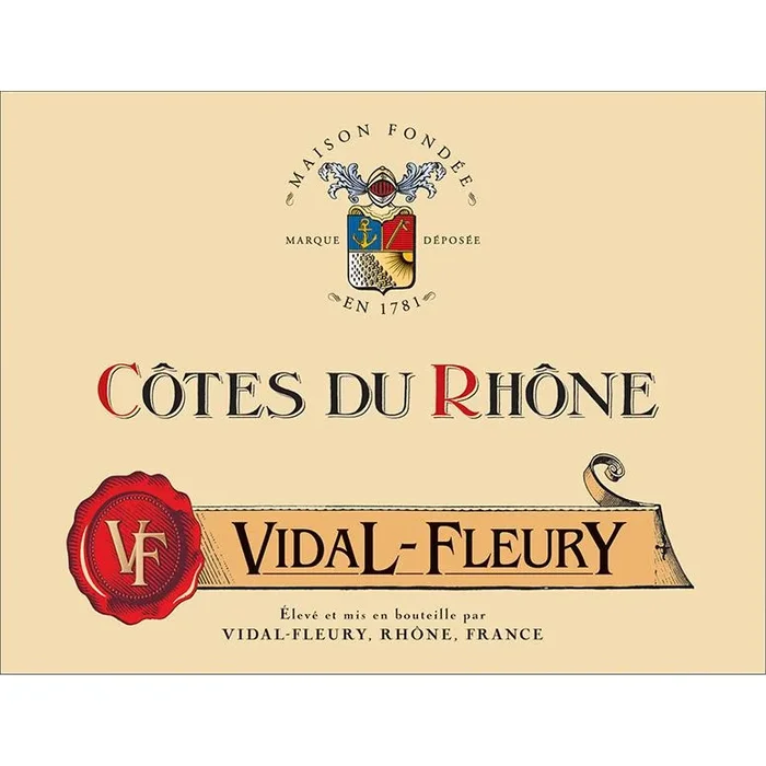 Vidal-Fleury Cotes Du Rhone Blanc 750ml
