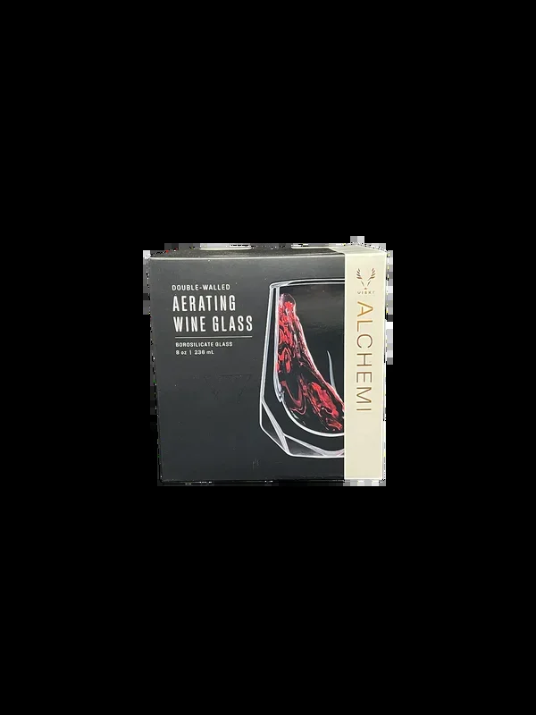 Viski Alchemi Double Walled Aerating Wine Glass