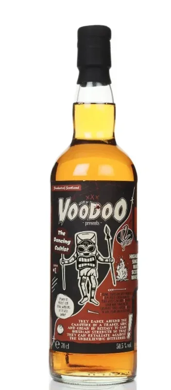 Voodoo The Dancing Cultist II 7 Year Old Highland Single Malt Scotch Whisky – 70cl 55.1%