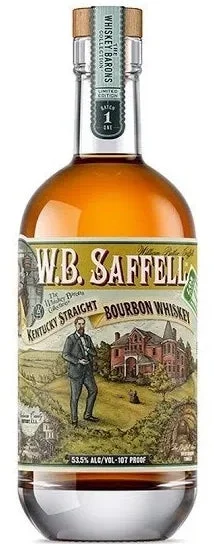 W.B. Saffell Kentucky Straight Bourbon 107 proof 375ml