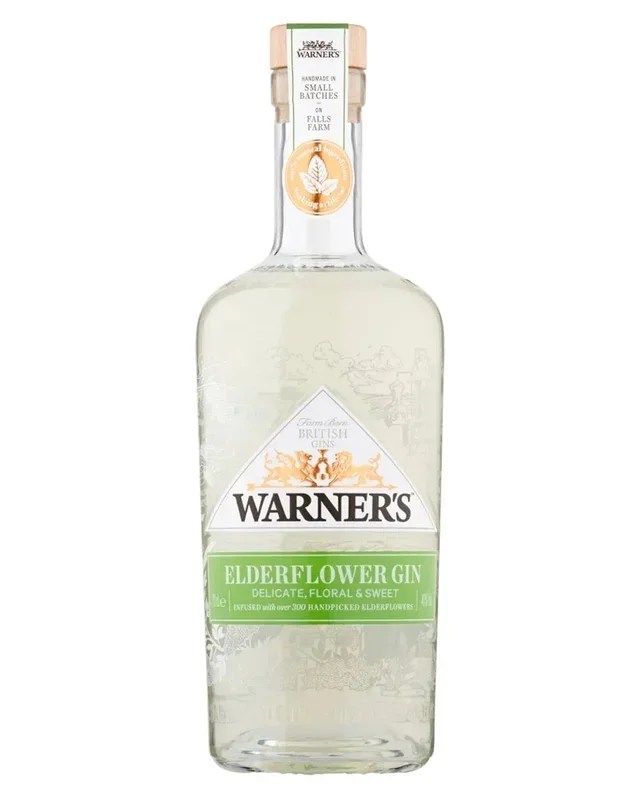 Warner’s Elderflower Gin, 70 cl