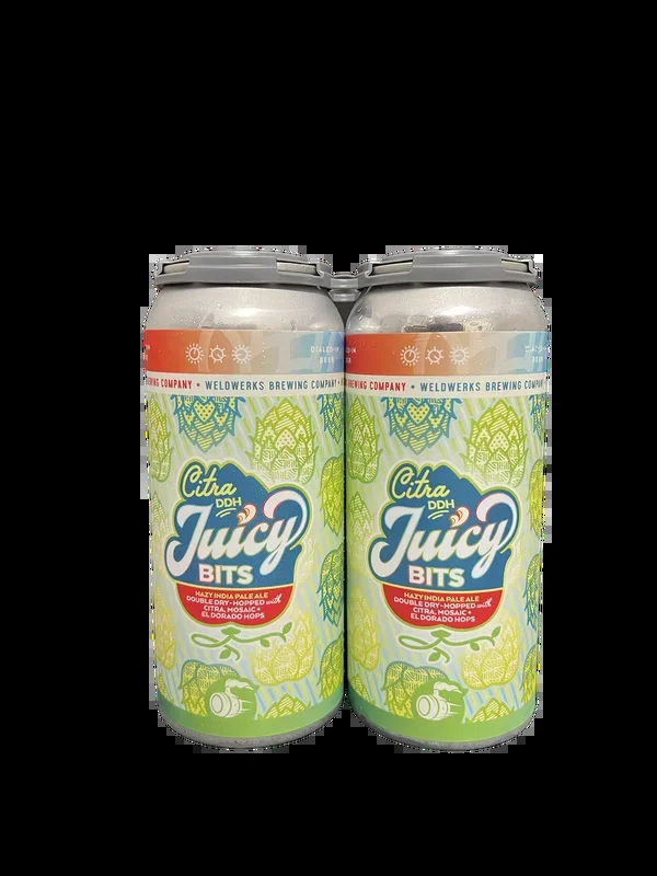 Weldwerks Citra DDH Juicy Bits Hazy IPA 4 Pack Cans