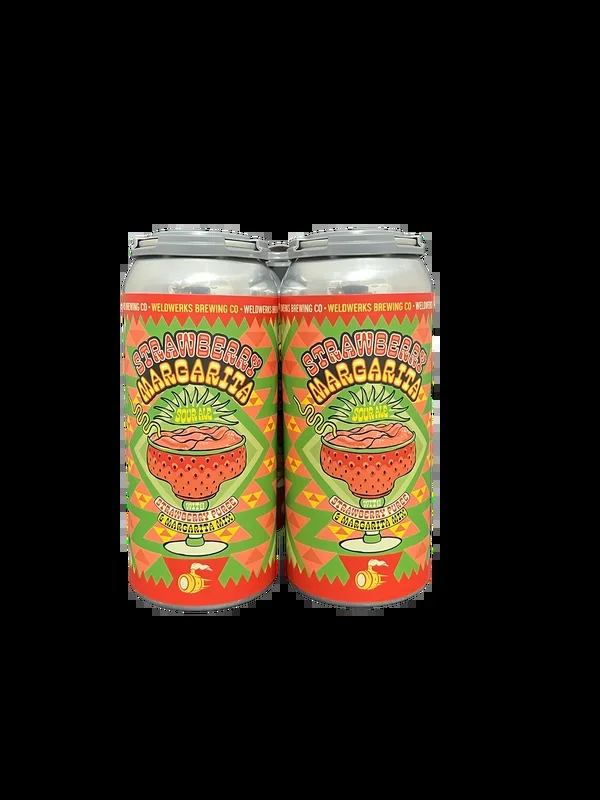Weldwerks Strawberry Margarita Sour 4 Pack Cans