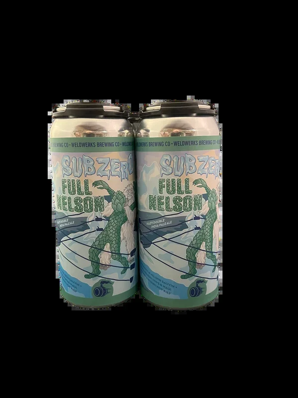 Weldwerks Sub Zero Full Nelson Hazy DIPA 4 Pack Cans