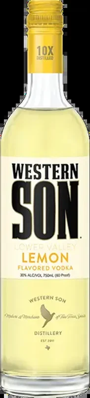 Western Son Lower Valley Lemon Flavored Vodka (50mL)