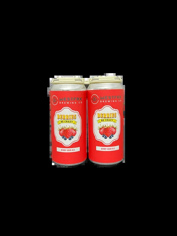 Westfax Berries Be Crazy Sour 4 Pack Cans