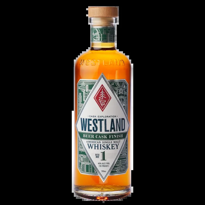 WESTLAND WHISKEY SINGLE MALT BEER CASK FINISH WASHINGTON 92PF 750ML