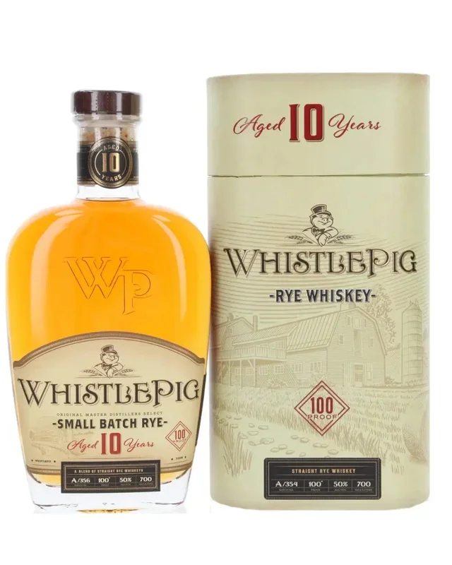 WhistlePig Straight Rye 10 Year Old, 70 cl